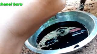 Cara mengganti oli motor vega r new