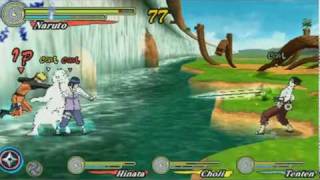 Naruto Shippuden: Ultimate Ninja Heroes 3 Free Battle Gameplay