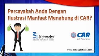Hanya 3 Menit Wajib Tonton sampai Habis, Ilustrasi Manfaat Menabung di Car 3i Networks