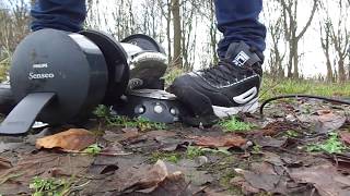 Fila Disruptor vs Philips Senseo coffee maker, stomp, trample and destroy