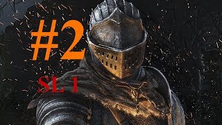 Dark Souls - SL1 #2 Квилег, Воин, Голем, Сиф, Гидра