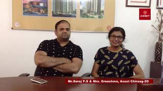 Mr.Suraj P S & Mrs  Greeshma, Asset Chiraag - 2D