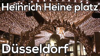 Heinrich Heine platz - Kerst in Dusseldorf