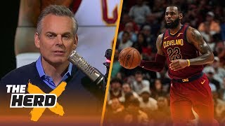 Colin Cowherd isn't going to feel guilty about thinking LeBron is this year's MVP | THE HERD