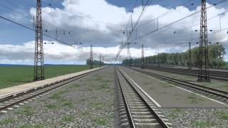 Станция Стальной Конь, контактная сеть