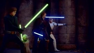 Weird Shiny Anakin Skywalker Legs Glitch