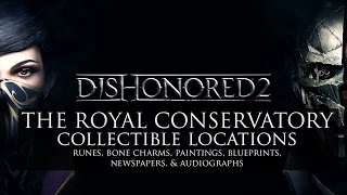 Dishonored 2 • Mission 5 Collectibles • Runes, Bonecharms, Paintings, Blueprints, & MORE