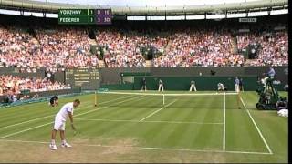 Federer - Youzhny 3-1  4°t WIM2011 Best Roger's points