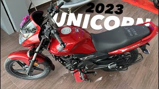2023 Honda UNICORN 160 OBD2 | Price, New Update Features Short Details Review | On Road Price
