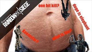 The Belly Button Is A One Hit Kill? - Tom Clancy's Rainbow Six: Siege (Funny Moments)