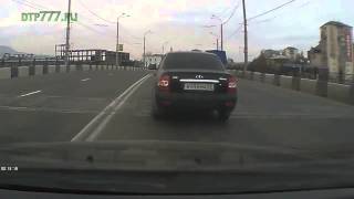 24 Ноября, Махачкала, Дагестан. ДТП на мосту, Авария 2013