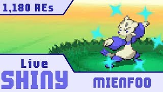 [DTQ #5] Live Shiny Mienfoo in 1,180 REs! • Pokemon W2