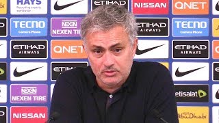 Manchester City 2-3 Manchester United - Jose Mourinho Post Match Press Conference - Premier League