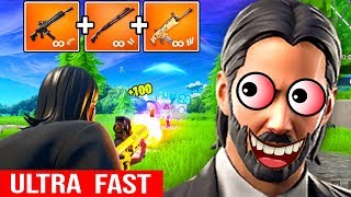 ULTRA FAST 2X SMG JOHN WICK CARRY FORTNITE PATCH 9.30 NEW META PRO GAMEPLAY | TamashaBera
