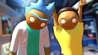 RICK VS MORTY | GANG BEASTS Little Kelly