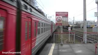 Электропоезд ЭР2-1329 платформа Депо