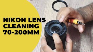 lens cleaning NIKON AF-P 70-300 mm VR ED