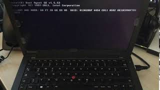pxe Boot (BIOS) on Lenovo x250