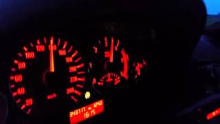 bmw e46 330d po chipie kola 225/45 17 acceleration przyspieszenie 0-100