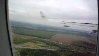 Взлёт с полосы 24 во Внуково Ту - 204 а/к Рэд Вингз