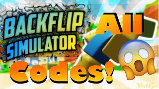[CODES] *ALL* NEW BACKFLIP SIMULATOR WORKING CODES!|?CHRISTMAS Update!?  (2020) |ROBLOX