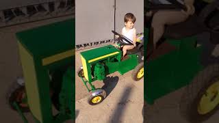 Минитрактор из бензопилы, mini tractor