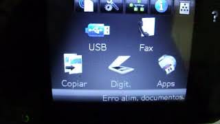 Defeito no ADF HP Pro 400 MFP M425dn