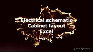 EPLAN P8 / PROPANEL / EXCEL: From the schematic to Excel via the 3D cabinet layout