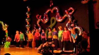 Выпускной 2010. Ансамбль учителей. Поздравление 11А ч.1