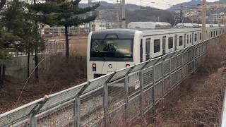 7호선 신차 시운전 - 2
