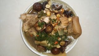 Cách làm món chân giò hầm thuốc bắc thơm ngon bổ dưỡng!