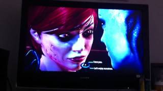 Mass Effect 3 female shep. And liarra sex scene