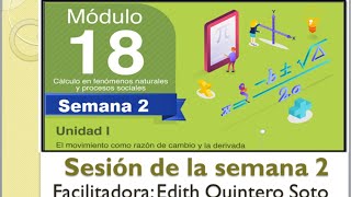 M18. Sesión sincrónica semana 2