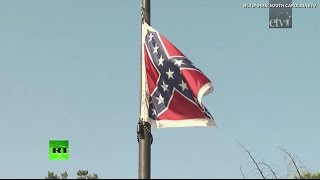 В южных штатах США продолжается борьба против флага Конфедерации