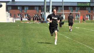 Poranny trening GieKSy w Telki