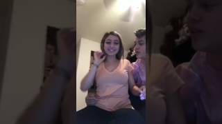 Karina Conti hot with her boyfriend live on Instagram (part1/4)