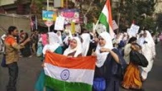 Muslim women protest India's new citizenship law
