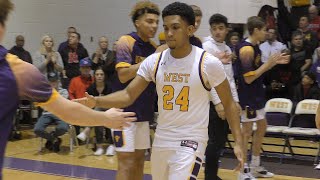 Chucky Hepburn takes on Hunter Sallis