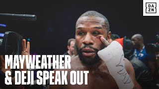 Floyd Mayweather Presents 'Dance Partner' Deji With Special Belt | Deji Calls Out Justin Bieber