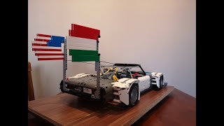 Lego Technic Extreme Widebody Mustang C5 (Mustangkyle) by dokludi