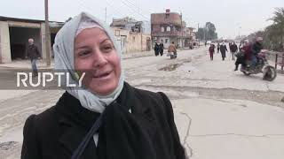 Syria: Geweran locals return after SDF regain control of prison in al-Hasakah