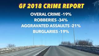 Dramatic 2018 Drop In Grand Forks Crime, After 2017 Spike