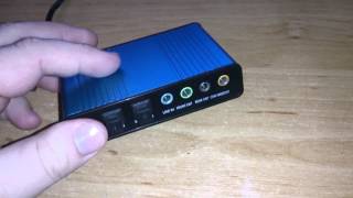 CM6206-LX based USB Sound Card (Cheap Chinese 5.1 + Optical in / out)