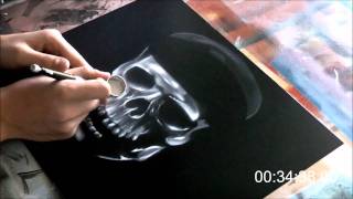 Airbrush - Pirates of the Caribbean On Stranger Tide - Speed Paint (HD)