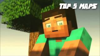 Minecraft: Top 5 (Adventure/Survival) Maps in 1.8 - 1.9+