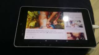Подключил android планшет к DSP процессору.