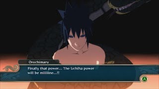 Naruto Ninja Storm 2 Trilogy PC MOD Walkthrough Part 13 60 FPS - Rinnegan Sasuke vs Orochimaru