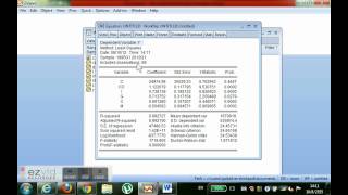 How to estimate data by OLS