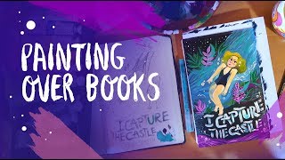 Paint over Movie Book Cover  ♦  I capture the castle ♦ The Average Artist
