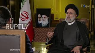 Iran: Govt "strongly" pursuing lifting sanctions - Raisi in TV interview on 100th day in office